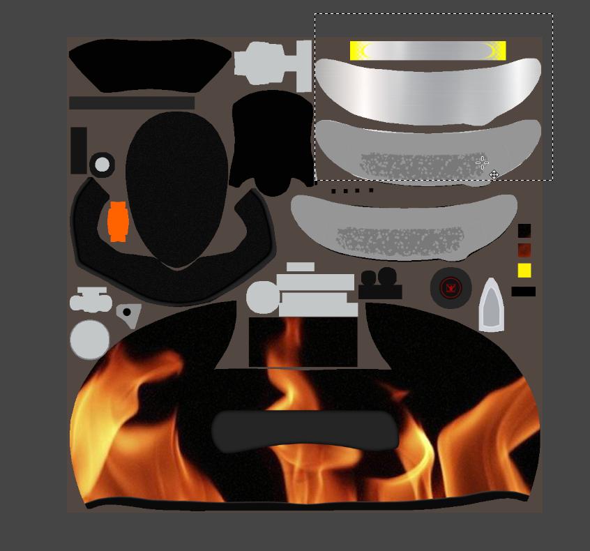 Preview of Helmet flames by Titus De Jong