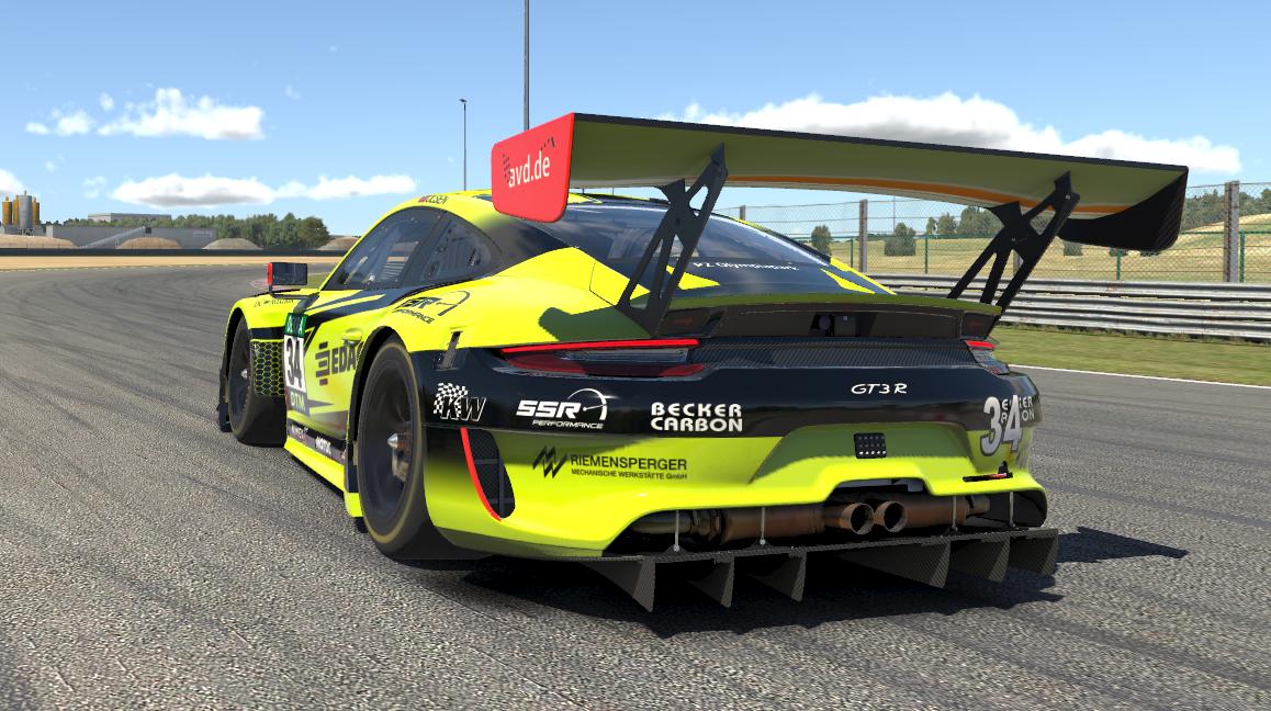 Porsche 911R GT3 SSR performance #94 2022 DTM by Hugo Hebert