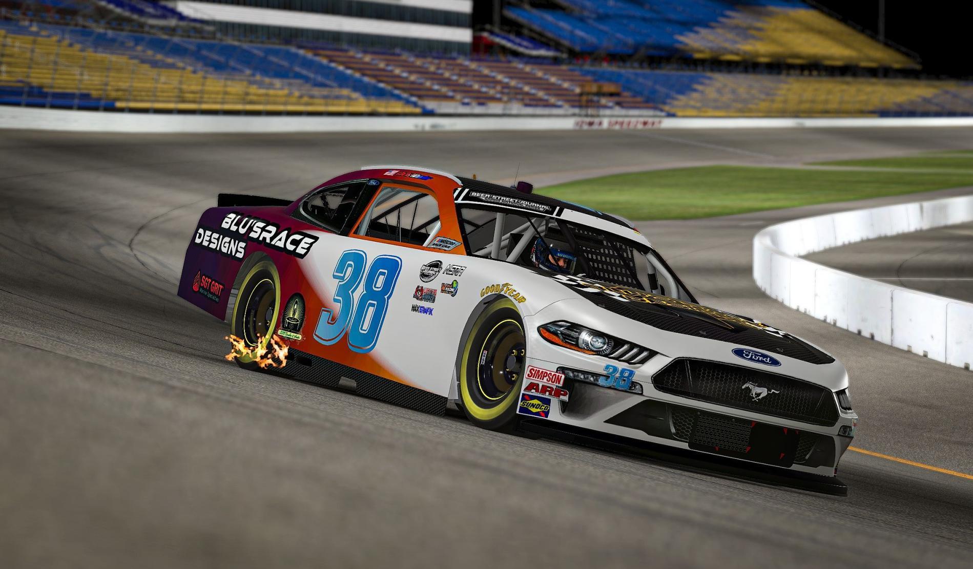 Preview of BMS 38 Blus Race Designs Alternate NSRA Xfinity Mustang by Noah O.