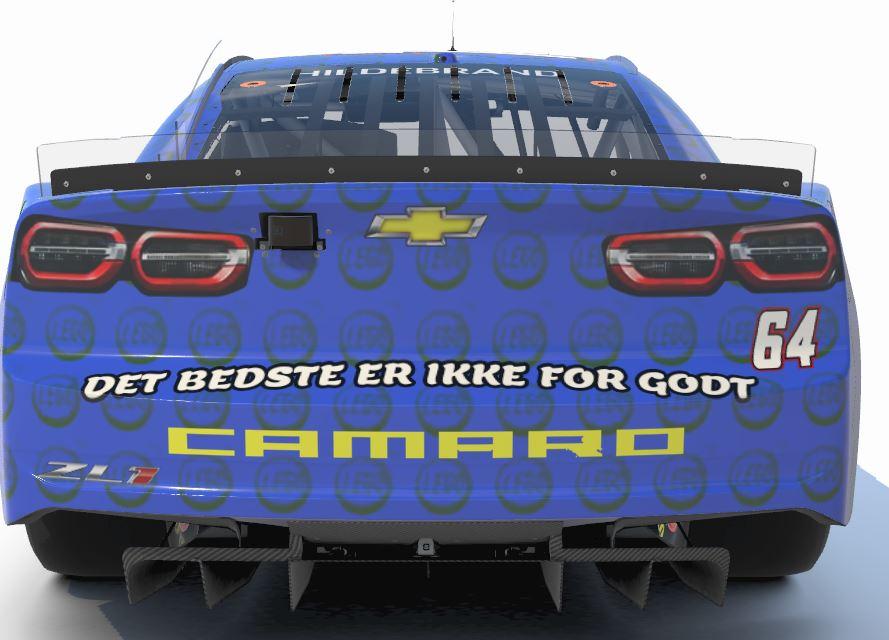 Lego Chevy Camaro ZR1 Blue by Parker Hildebrand Trading Paints