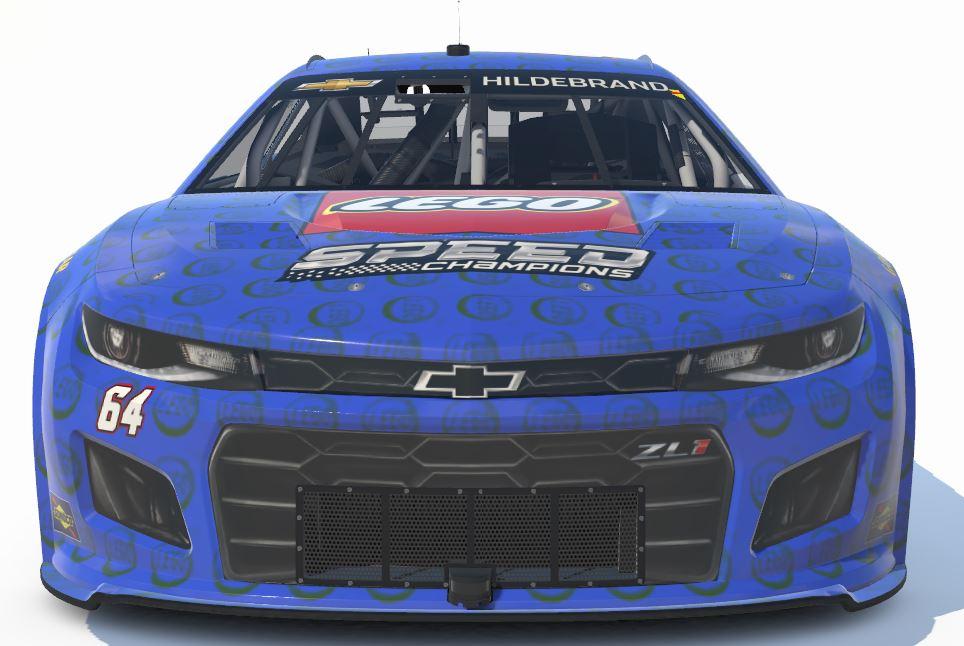 Lego Chevy Camaro ZR1 Blue by Parker Hildebrand Trading Paints