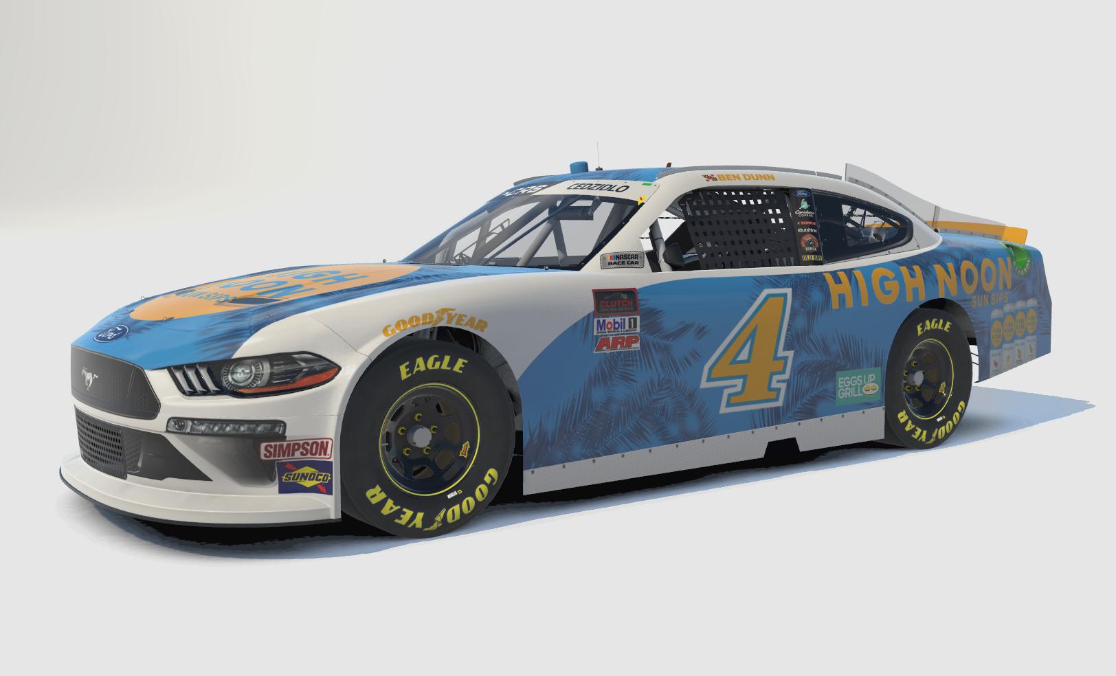 Preview of High Noon Hard Seltzer NASCAR Xfinity Ford Mustang by Travis C.