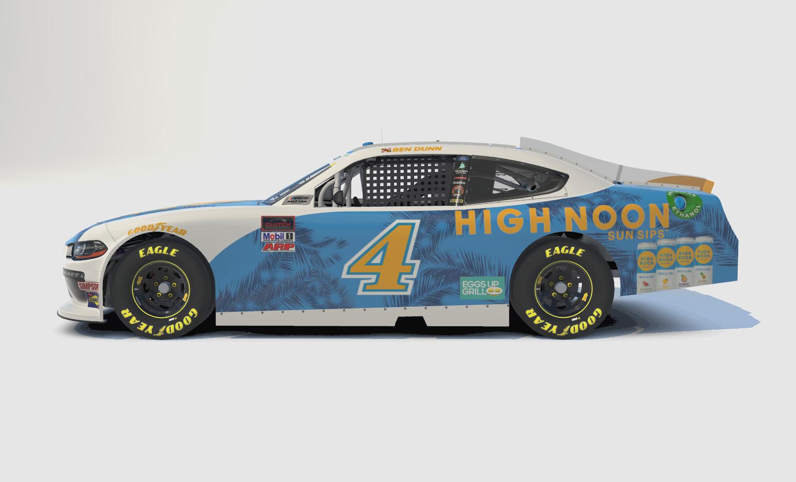 Preview of High Noon Hard Seltzer NASCAR Xfinity Ford Mustang by Travis C.