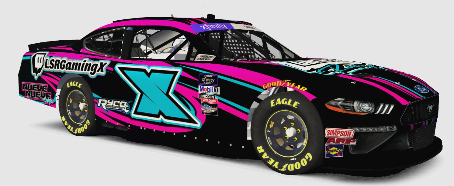 Preview of Justin Johnson #10 Xfinity Ford by Triston Sikes