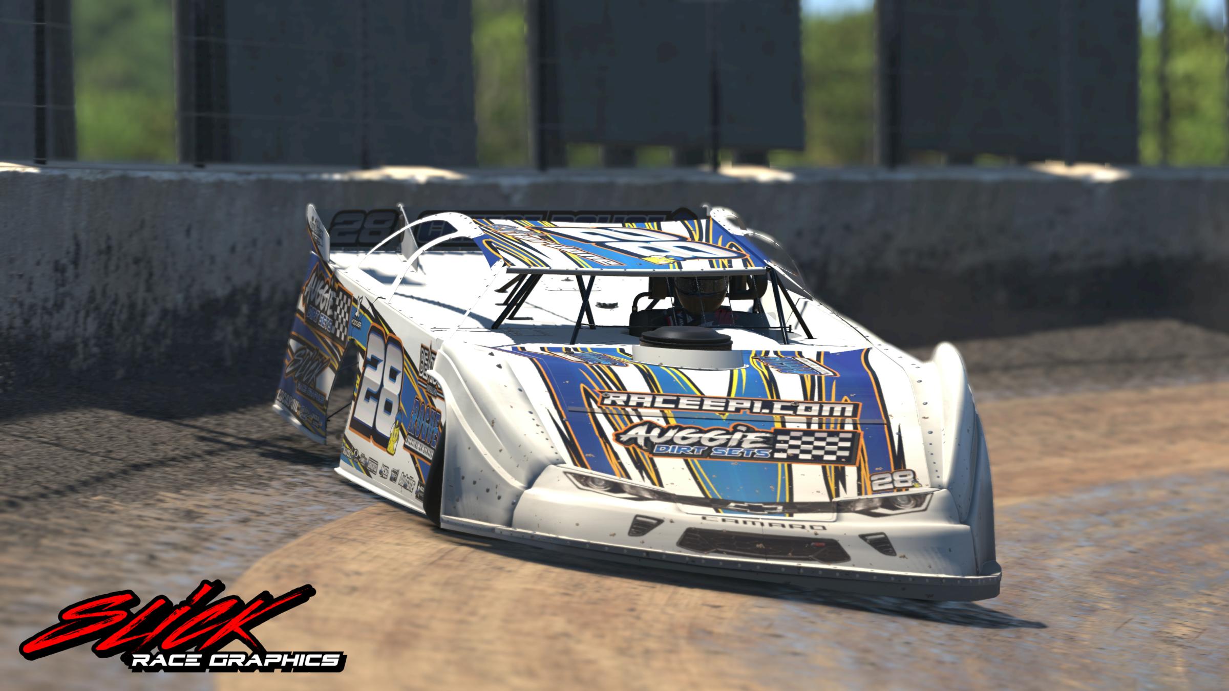 Preview of Ryan Nardones White #28 Dirt Late Model by Dillan B.