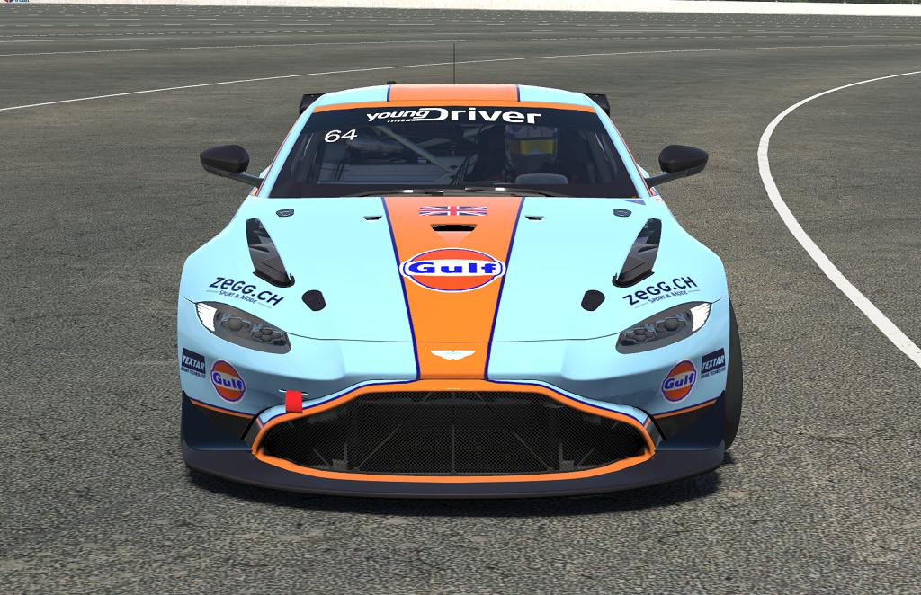 Preview of Young Driver Gulf Aston Martin by Bruce Funderburg