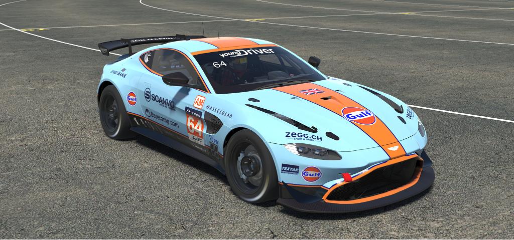 Preview of Young Driver Gulf Aston Martin by Bruce Funderburg