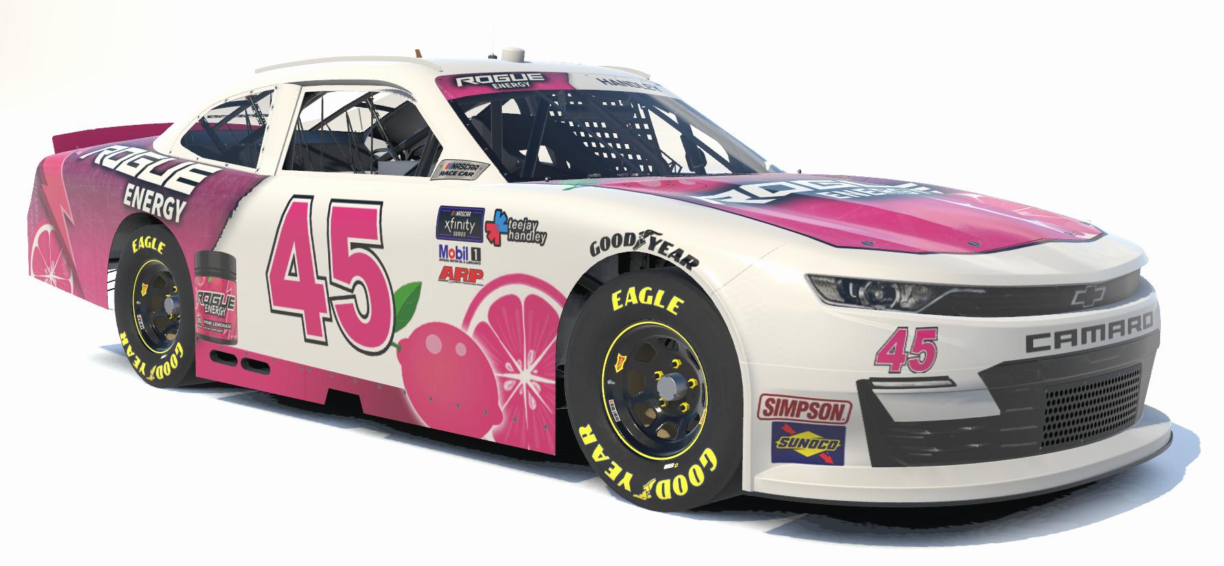 Preview of Sim Stamp - Jacob Fifield - Rogue Energy Pink Lemonade - HOSS iRacing League by Teejay Handley