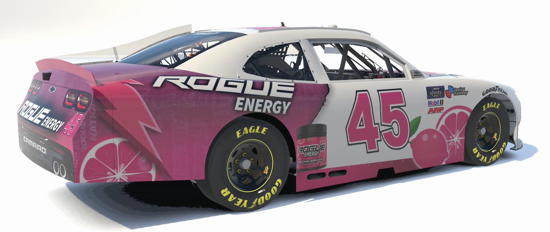 Preview of Sim Stamp - Jacob Fifield - Rogue Energy Pink Lemonade - HOSS iRacing League by Teejay Handley