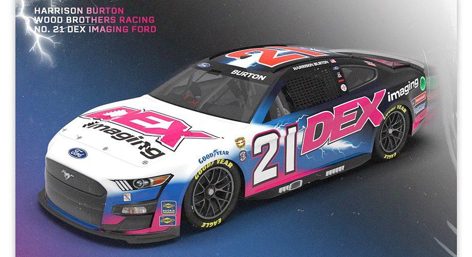 Preview of Harrison Burton Throwback | Dex Imaging | Wood Brothers Racing | Sim Stamped Number by JT Poole