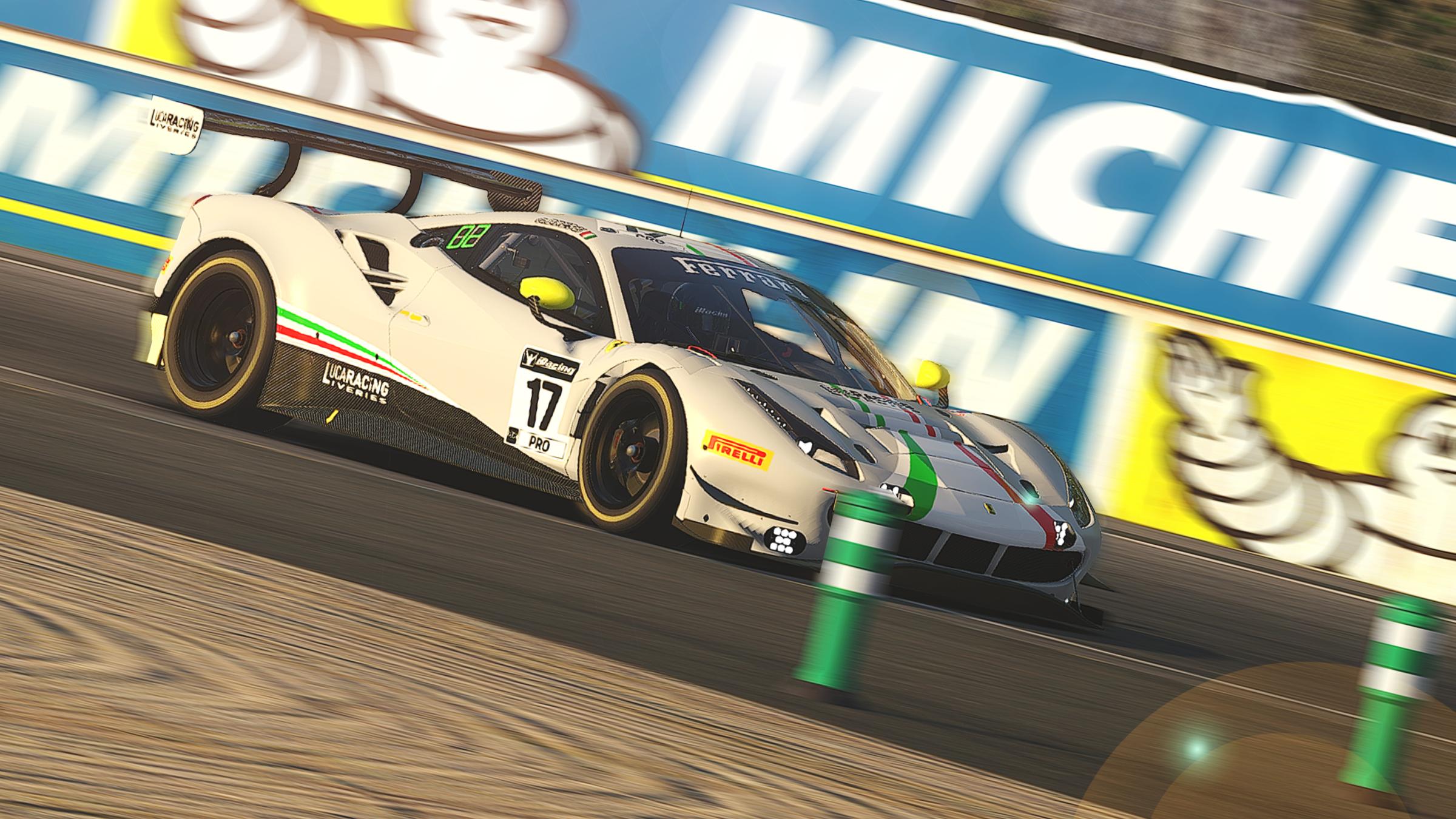 Preview of Ferrari 488 GT3 Evo Luca grey by Gianluca Bresci