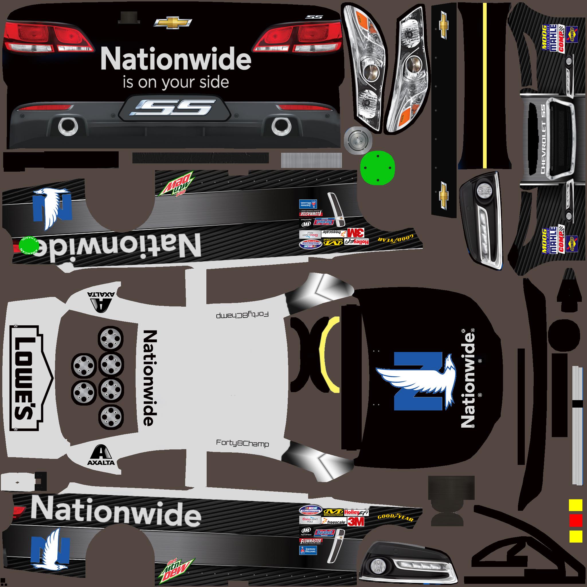 Preview of Nationwide Paint Scheme No 2 2016 by Jose M.