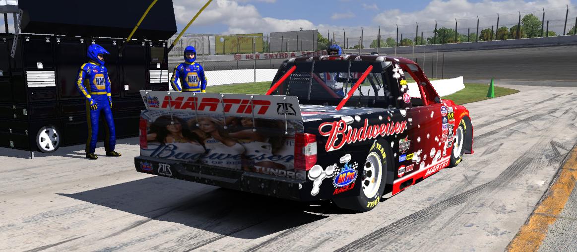 Preview of NASCAR Camping World Toyota Tundra Truck 2015 "Budweiser" by Doug Turner