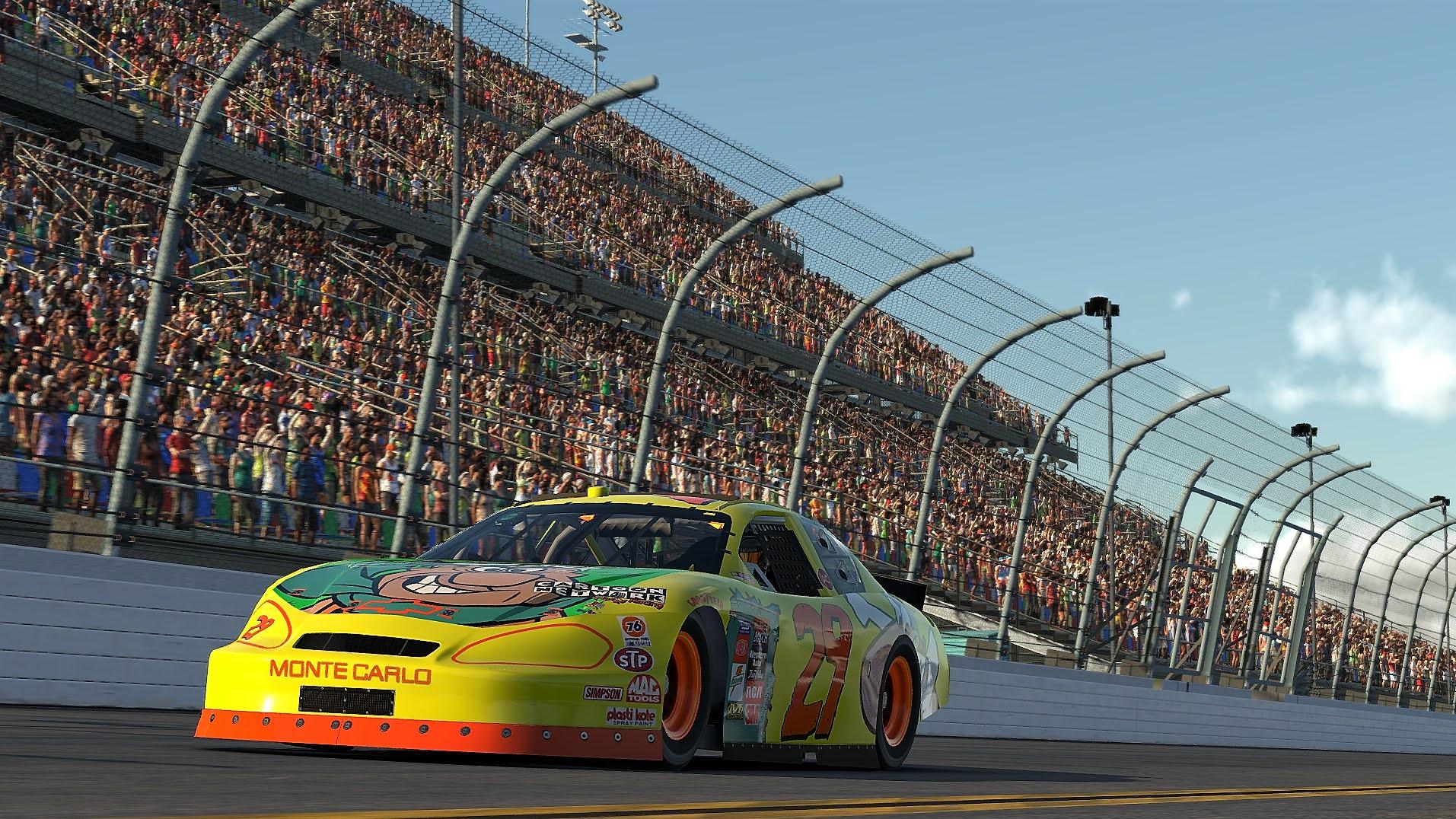 Preview of Cartoon Network Steve Grissom 1996 Car #29 by Kevin Lail