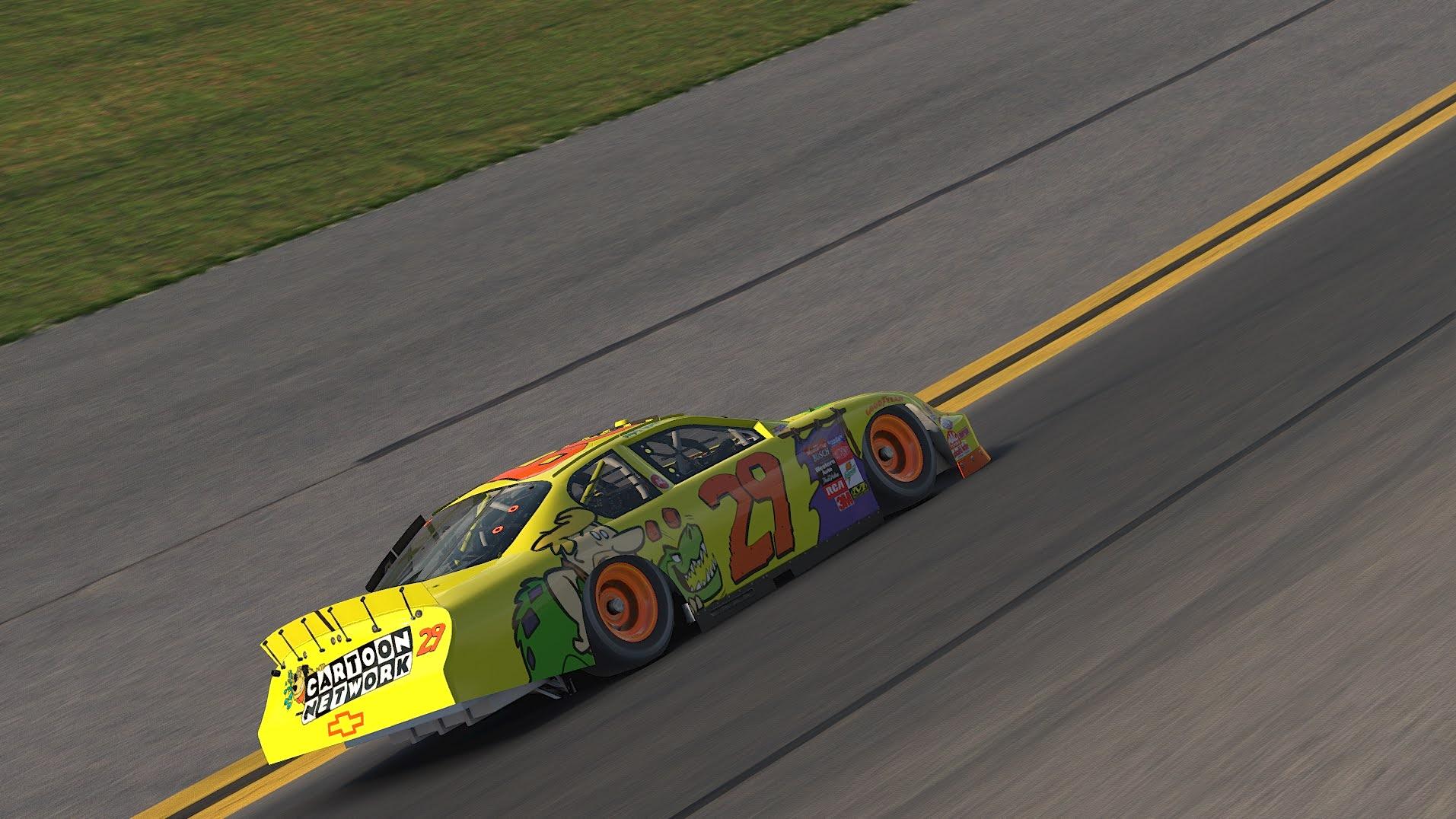 Preview of Cartoon Network Steve Grissom 1996 Car #29 by Kevin Lail