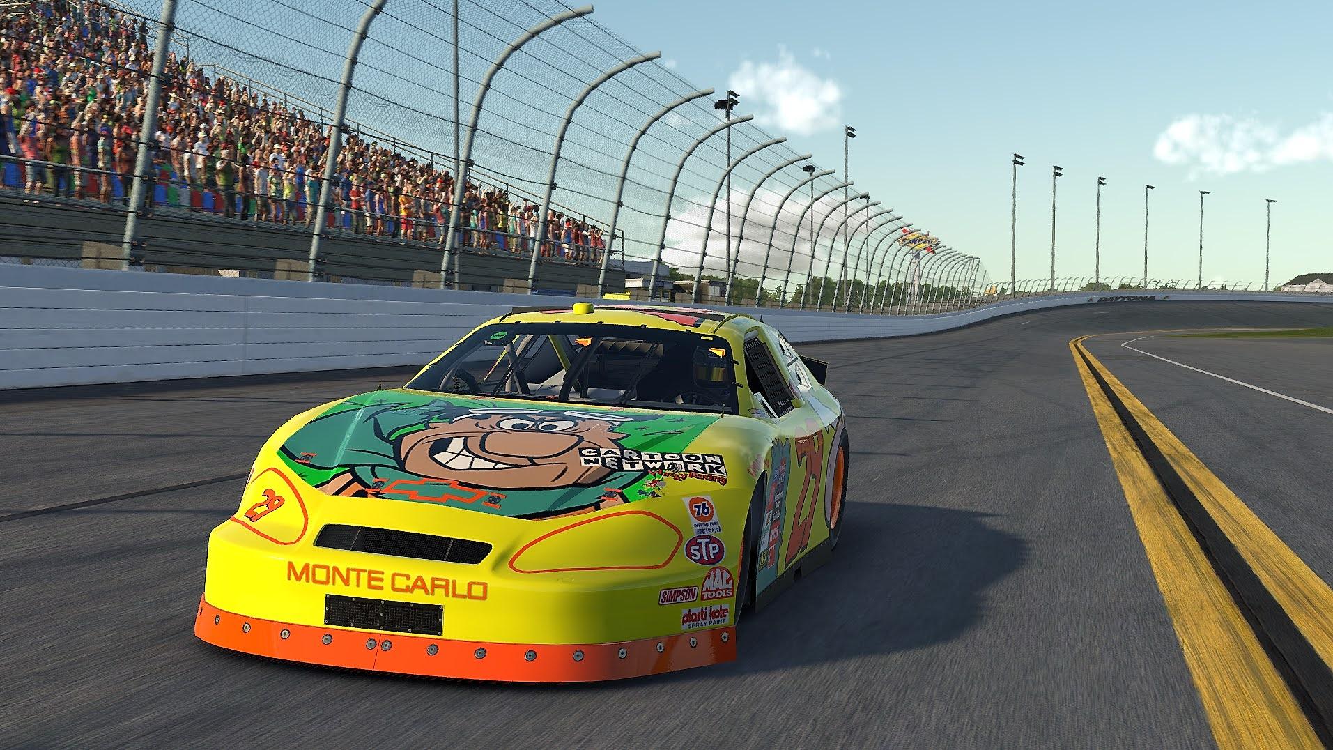 Preview of Cartoon Network Steve Grissom 1996 Car #29 by Kevin Lail