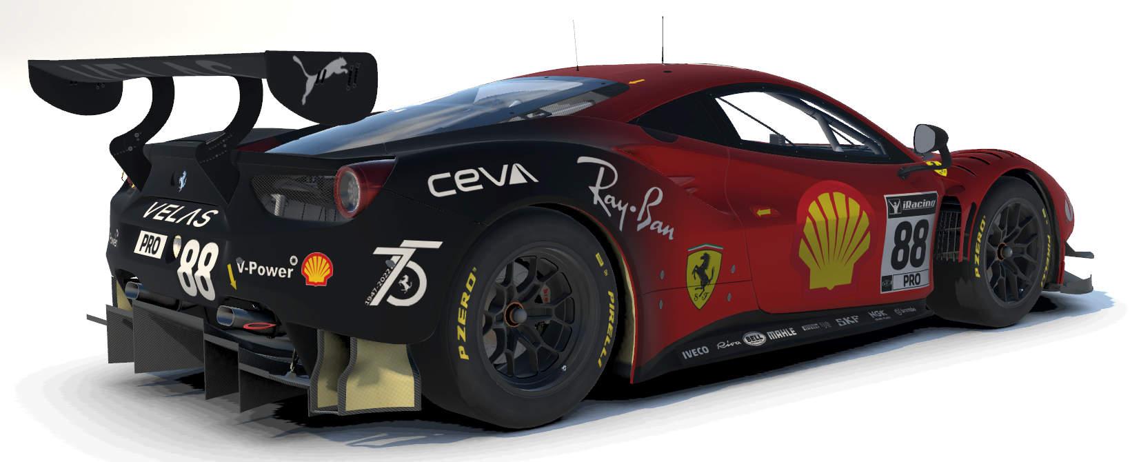 Preview of Ferrari GT3 Evo F1 2022 Tribute Livery - Leclerc & Sainz by Paul V.