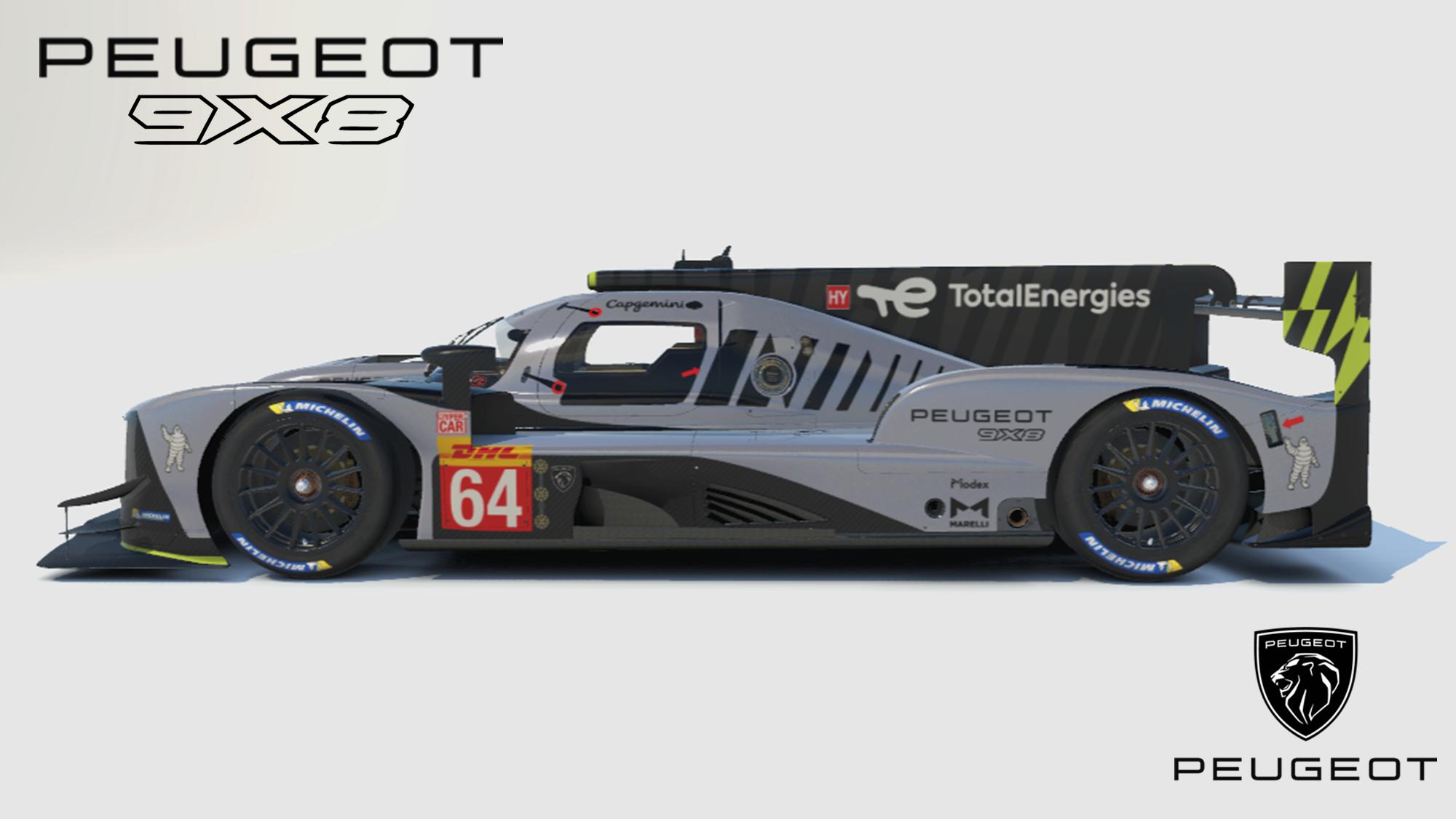Preview of Team Peugeot TotalEnergies 9X8 Le Mans Hypercar 22 by S Mishra