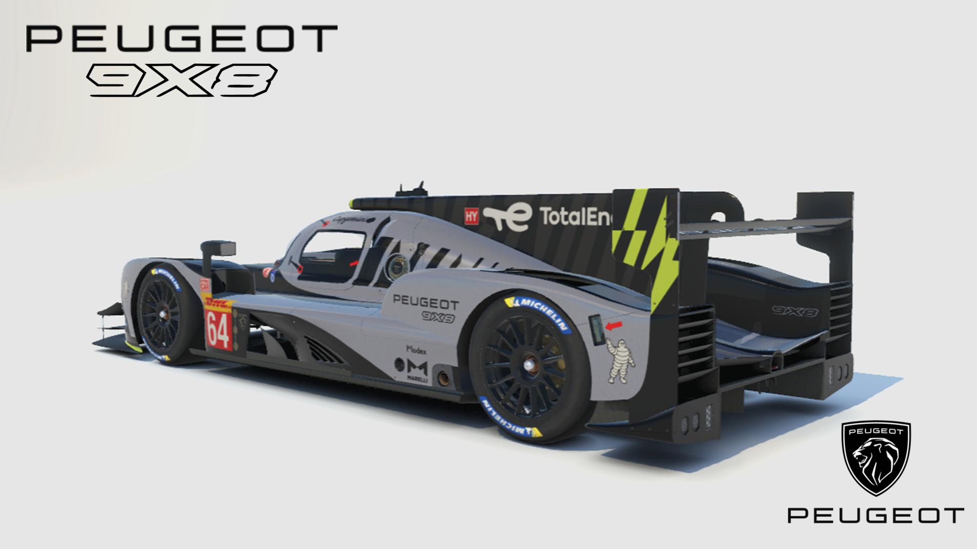 Preview of Team Peugeot TotalEnergies 9X8 Le Mans Hypercar 22 by S Mishra