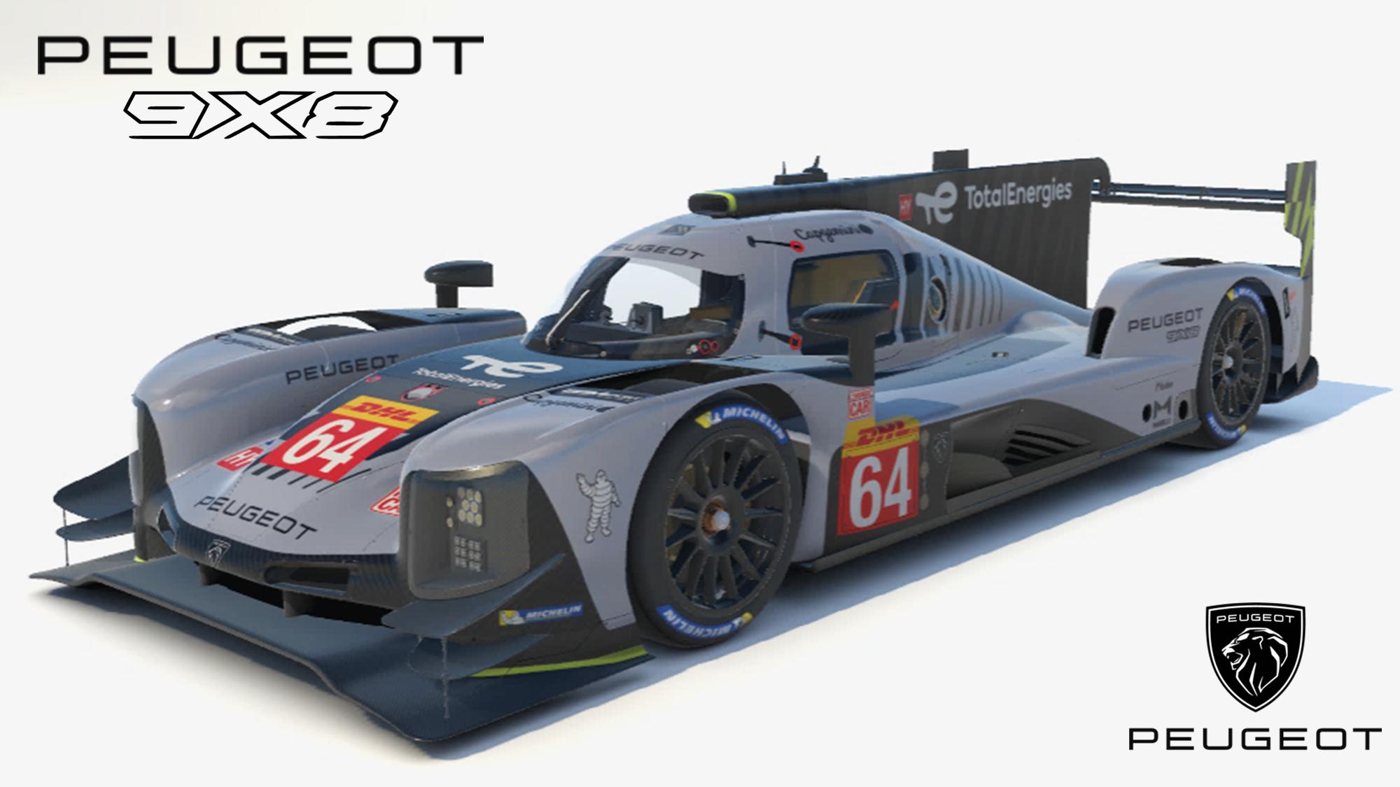 Preview of Team Peugeot TotalEnergies 9X8 Le Mans Hypercar 22 by S Mishra