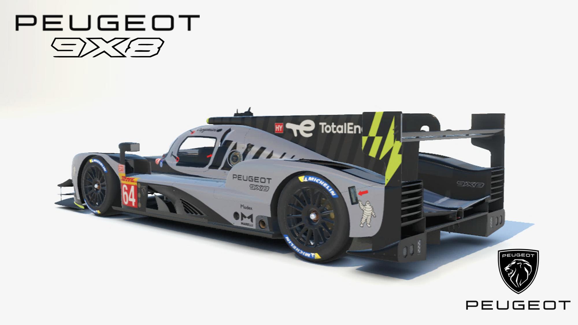 Preview of Team Peugeot TotalEnergies 9X8 Le Mans Hypercar 22 by S Mishra