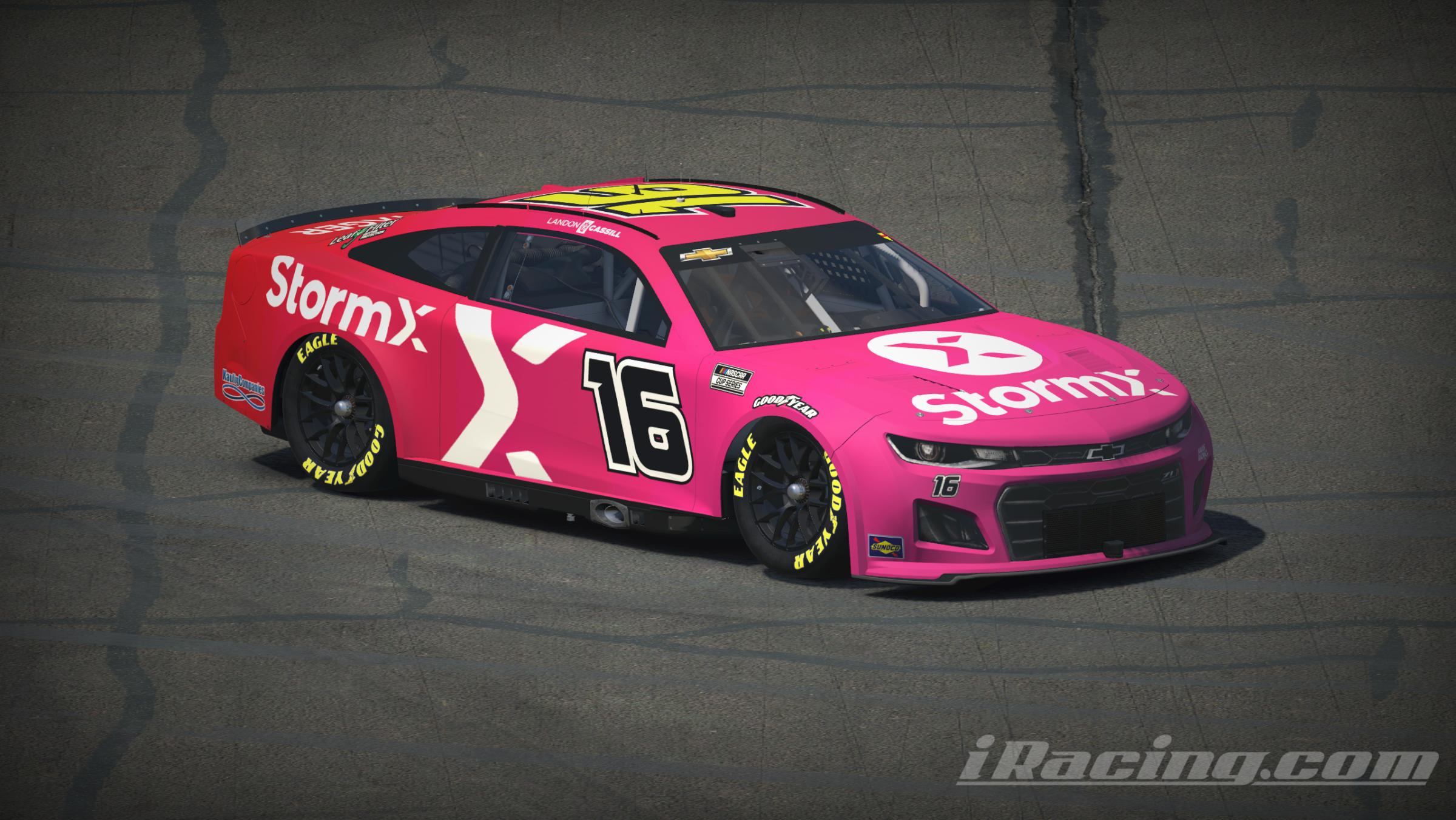 Preview of Fictional Landon Cassill Next Gen StormX Chevy ZL1 *Custom Number*  by Andrew W Payne