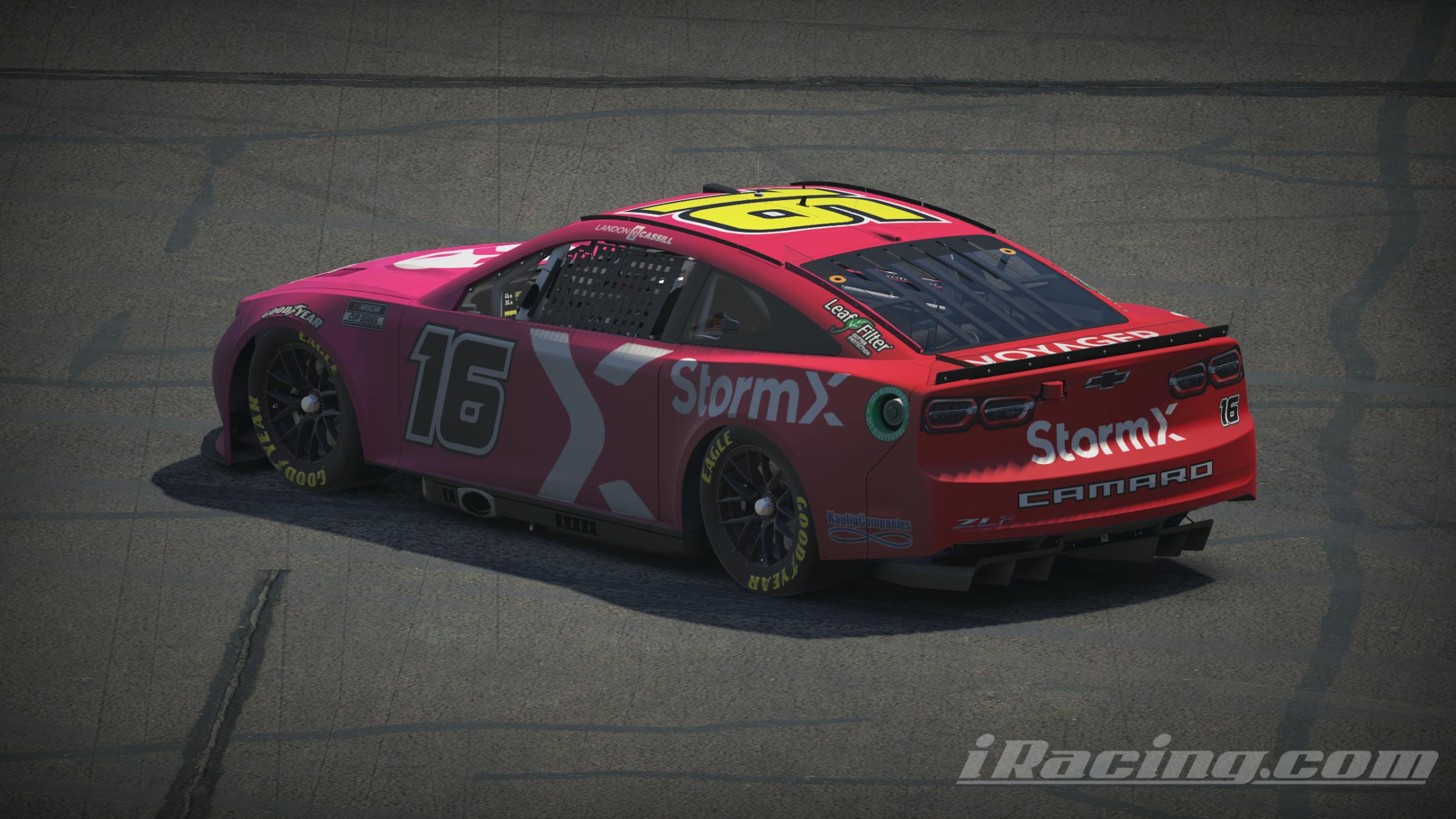 Preview of Fictional Landon Cassill Next Gen StormX Chevy ZL1 *Custom Number*  by Andrew W Payne