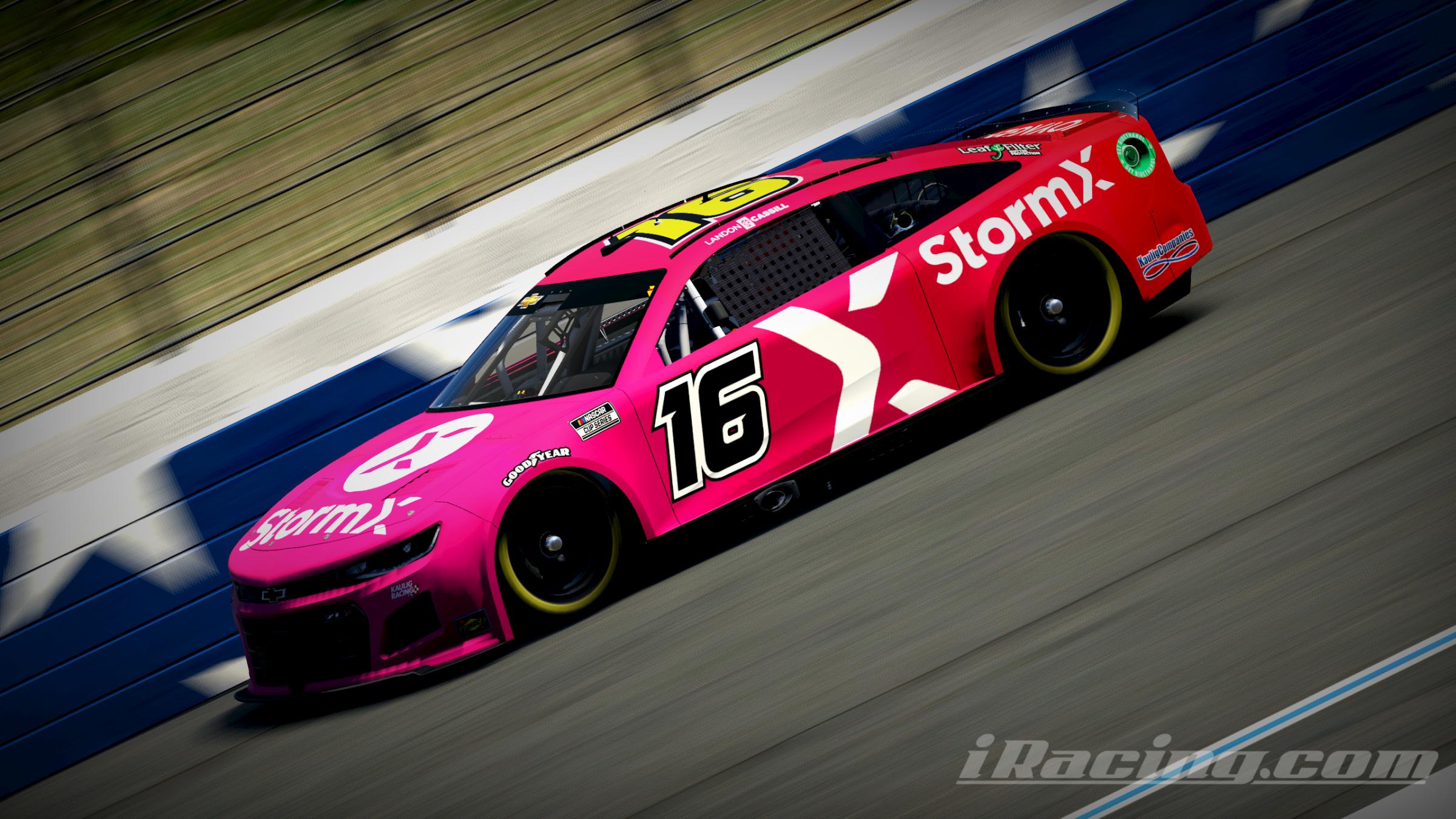 Preview of Fictional Landon Cassill Next Gen StormX Chevy ZL1 *Custom Number*  by Andrew W Payne