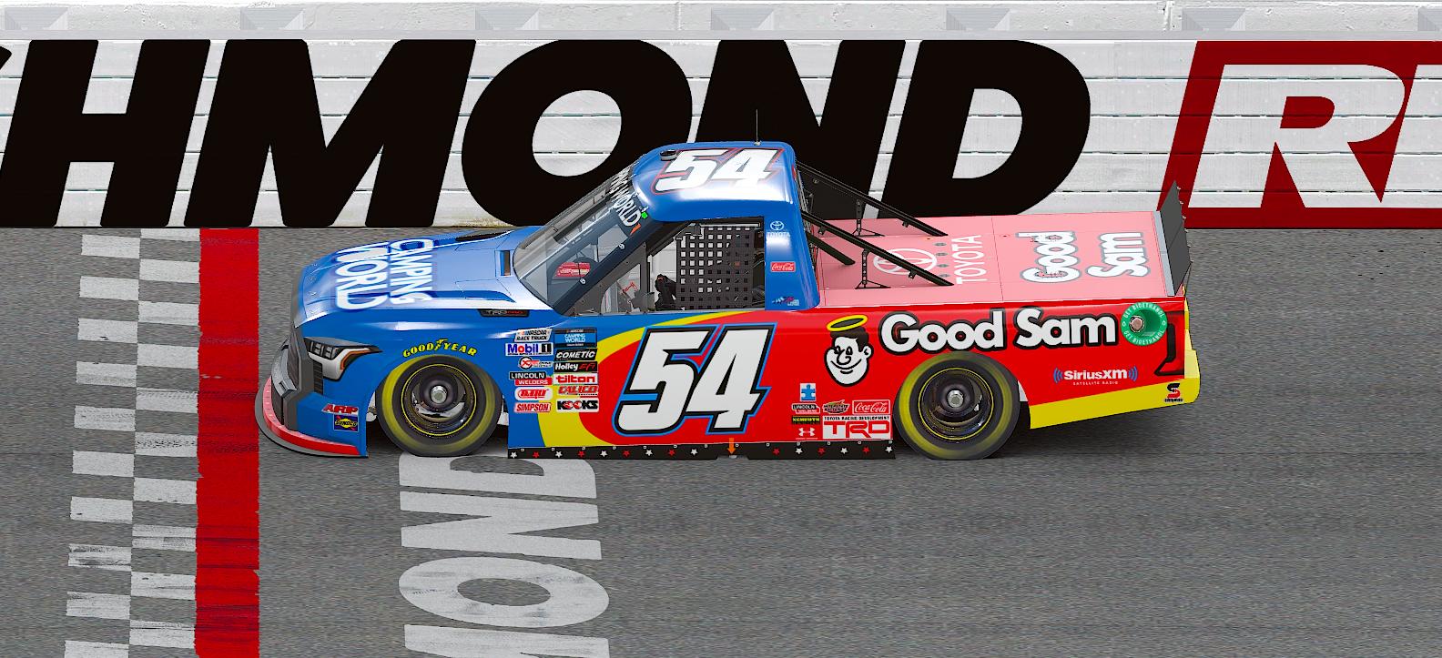 Preview of #54 Bubba Wallace Good Sam / Camping World 2022 Toyota Tundra TRD Pro (CUSTOM NUMBER) by Andy Warren