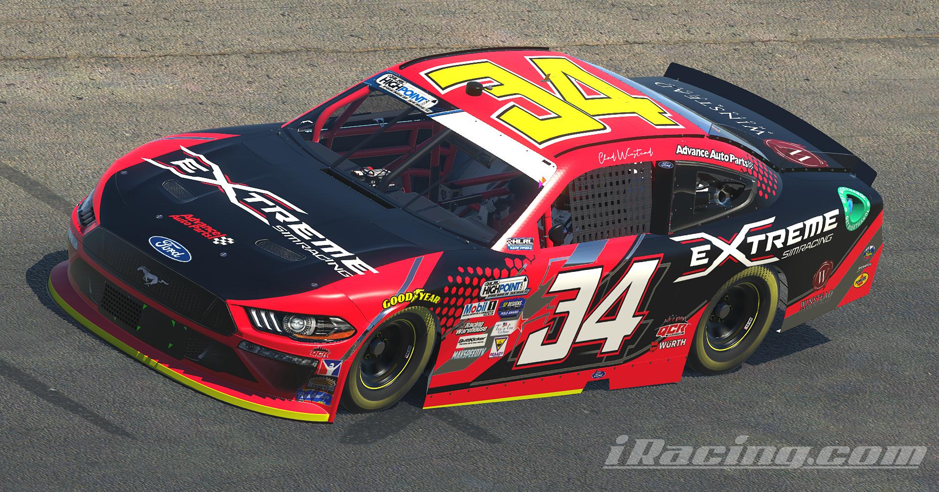 Chad Winstead - Extreme Sim Racing by Dylan J. Baadte - Trading Paints