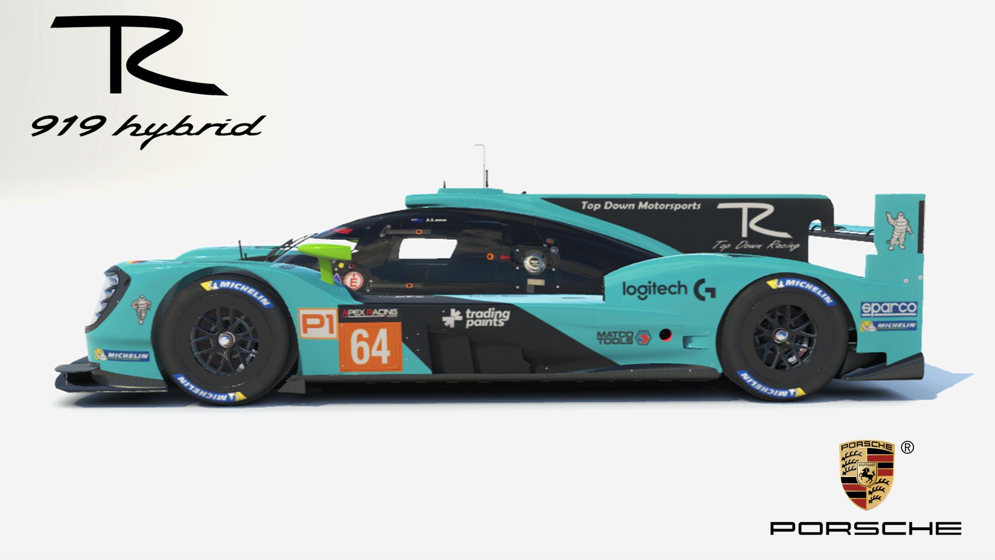 Preview of Top Down Motorsports Porsche 919 Hybrid J. Lane by S Mishra