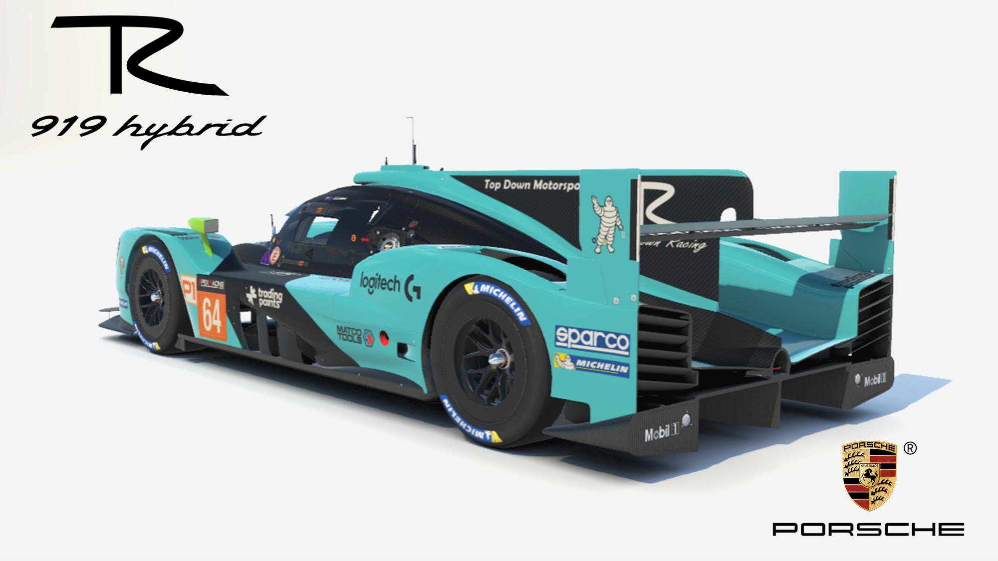 Top Down Motorsports Porsche 919 Hybrid J. Lane by S Mishra