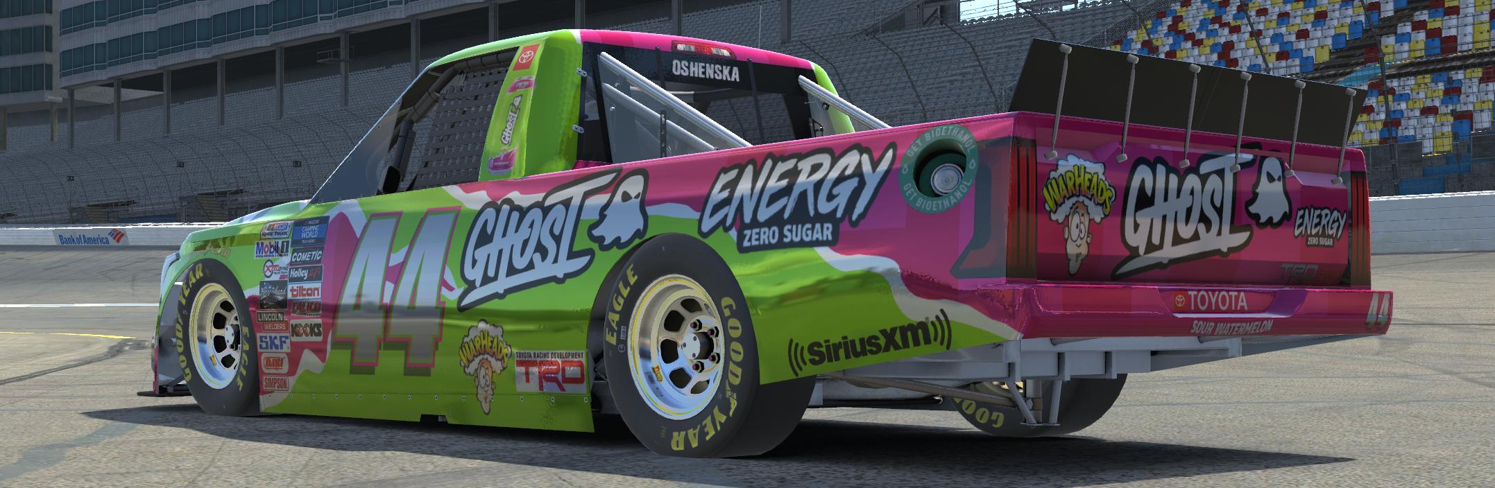 Preview of Toyota Tundra Truck 2022 Ghost Energy Warheads Sour Watermelon by Brian J Oshenska
