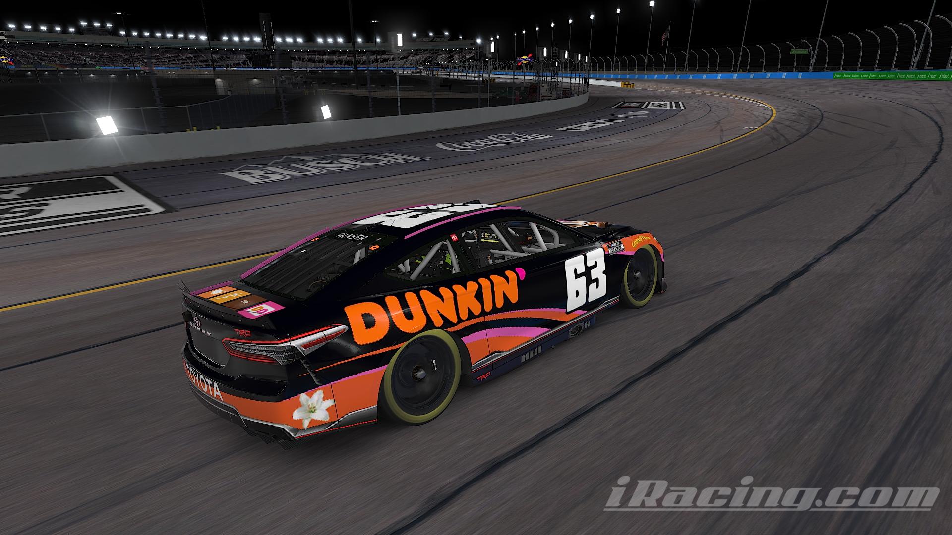 Black and Orange Dunkin Next Gen Toyota Camry by Zachary Fraser
