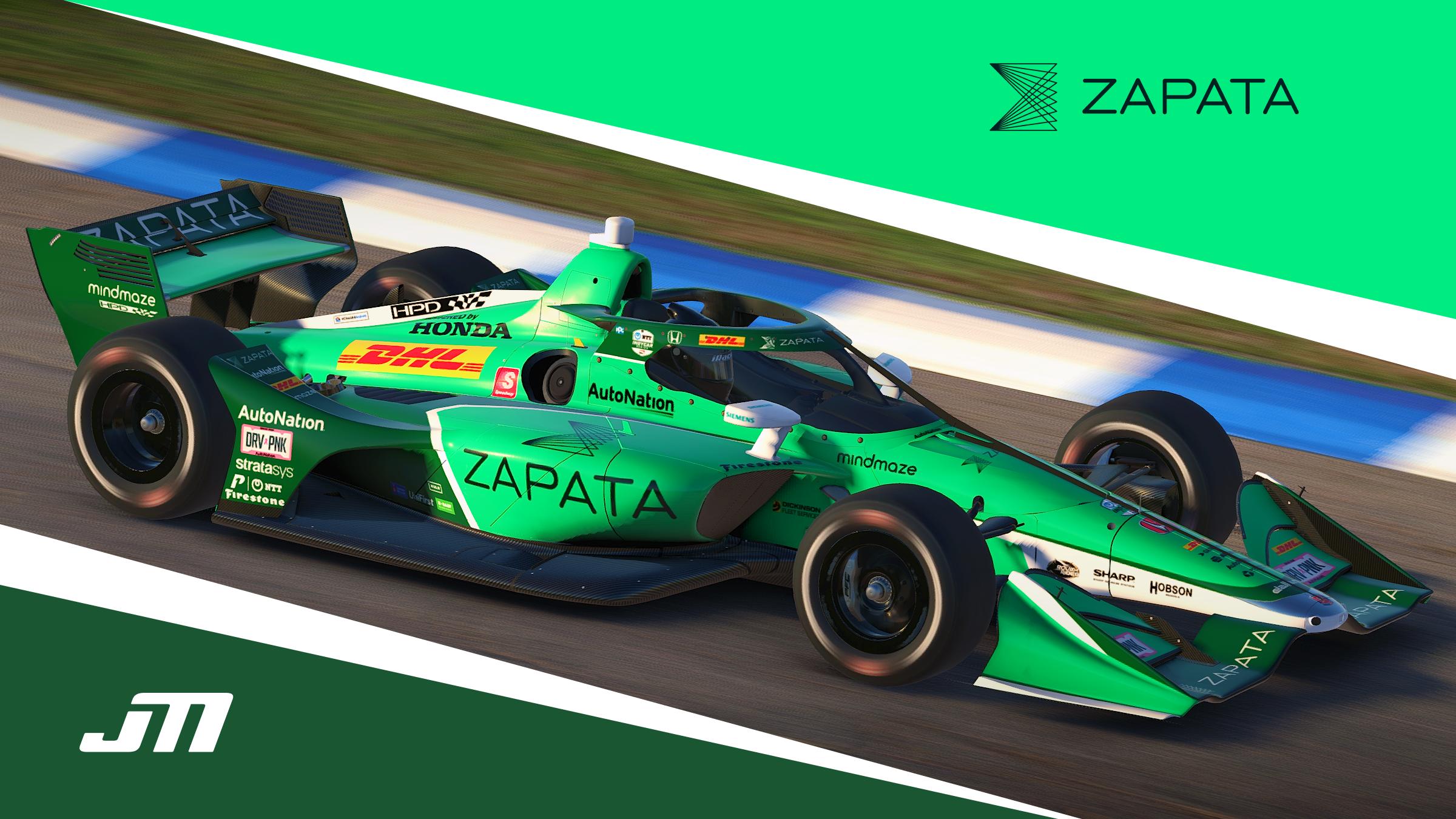 Preview of 2022 Romain Grosjean Zapata IndyCar by Jeff McKeand