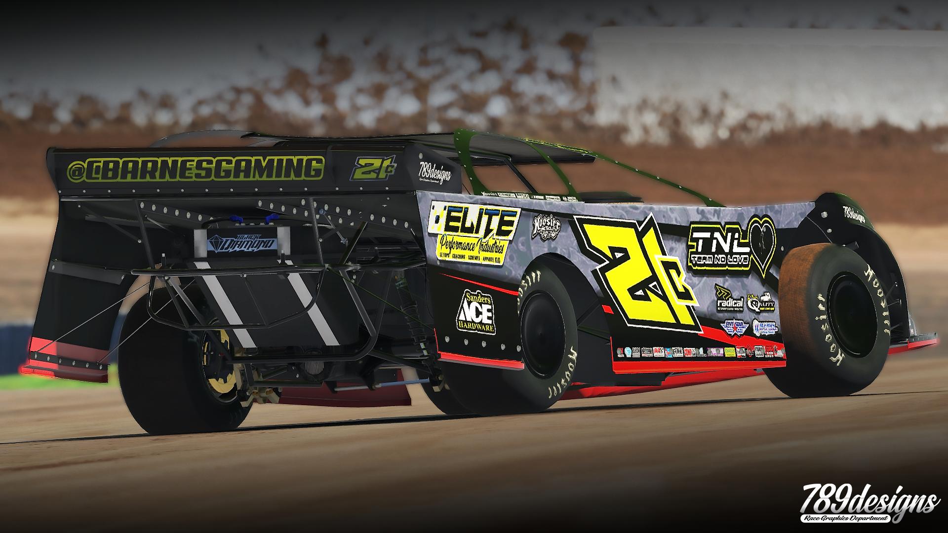 Preview of Charles Barnes Dirt Late Model GYR by Garrett Marshall