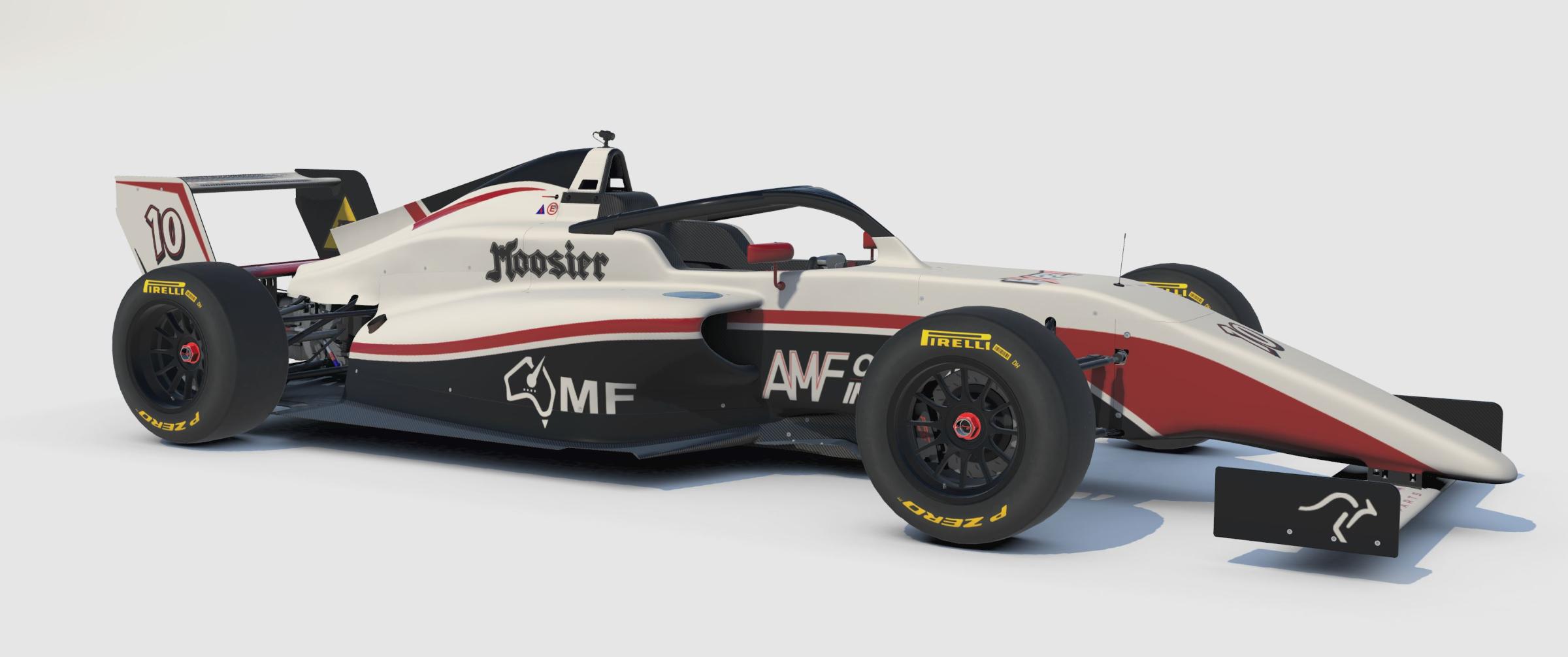 AMF Red white black Paint by Justin Cotterill - Trading Paints