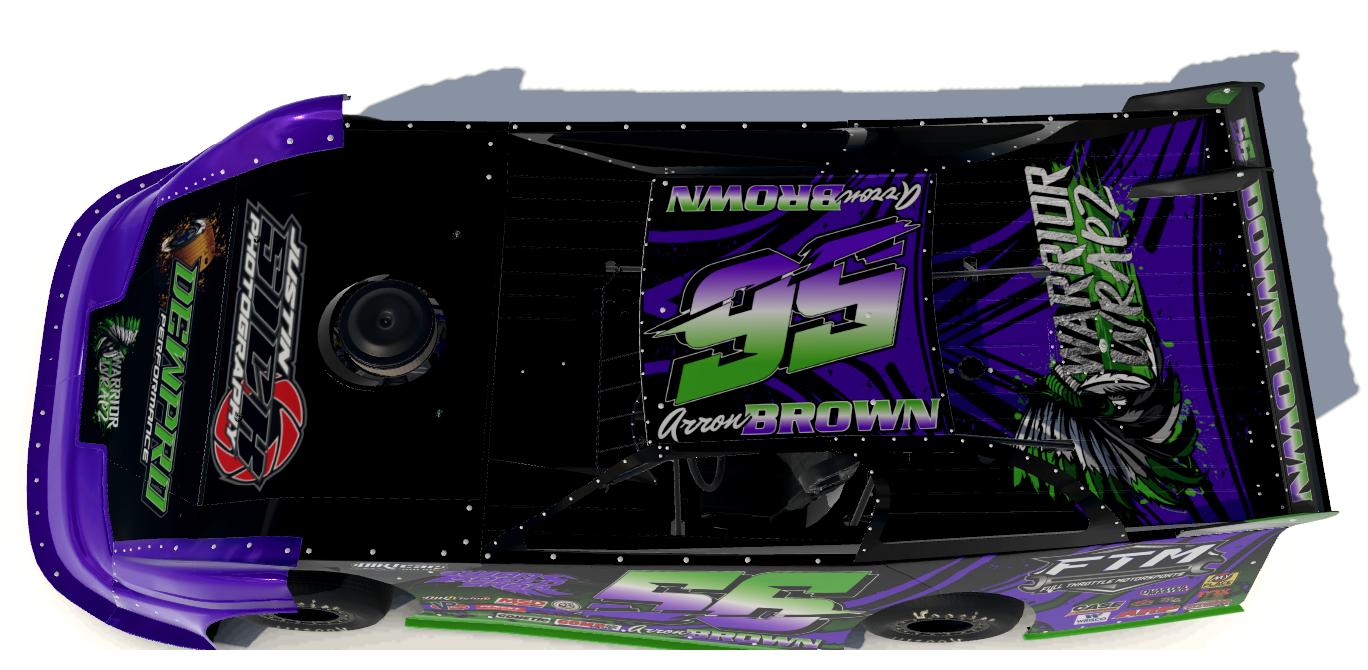 Preview of Arron Brown #56 - Dirt Late Models - Dewpro Performance / Full Throttle Motorsports / Swan Speed Shop / Justin Sick Photography by Kenny Mitchell