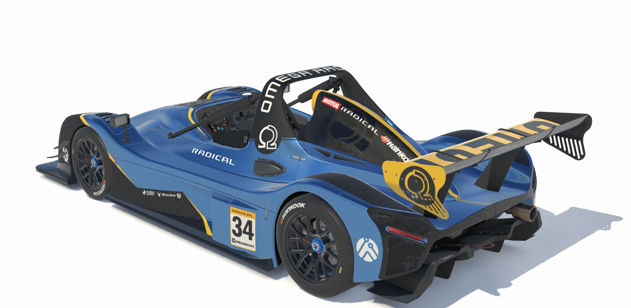 Red Omega Racing Omega Racing Team Radical SR10 by Adnan A. - Trading Paints