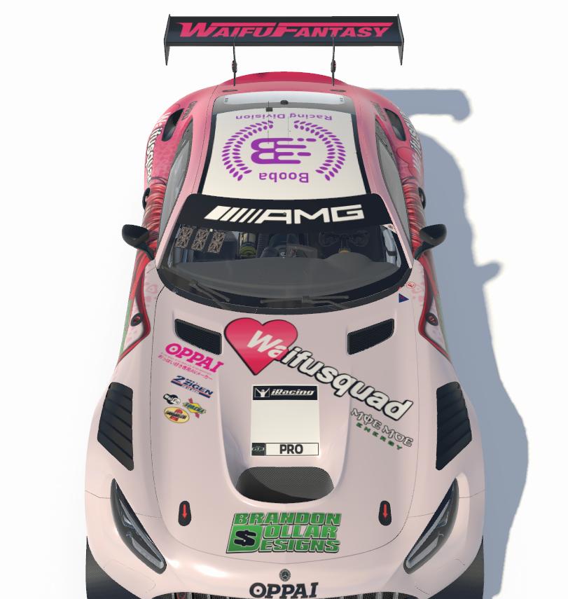 Preview of Waifusquad Itasha Mercedes AMG GT3 EVO  by Brandon D.