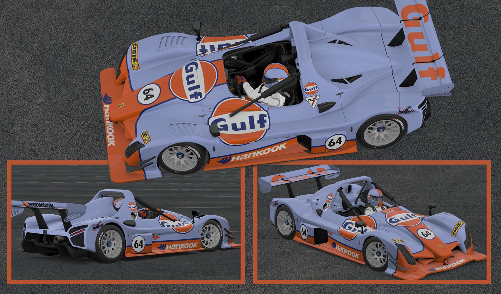 Preview of Radical SR10 Gulf by Clyde Coman