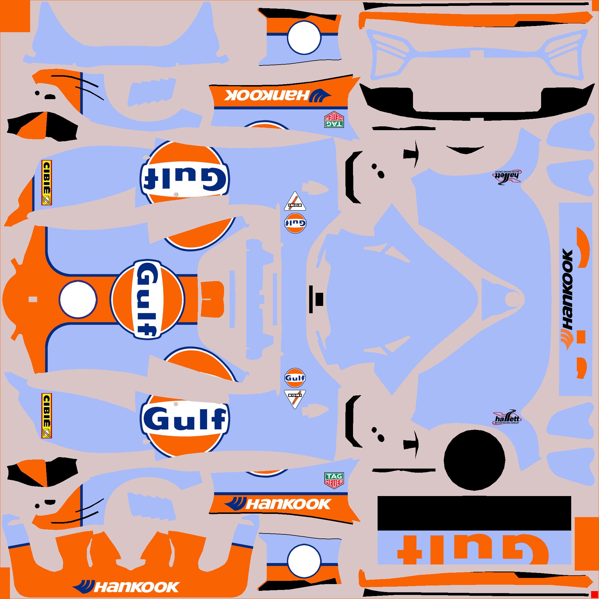 Preview of Radical SR10 Gulf by Clyde Coman