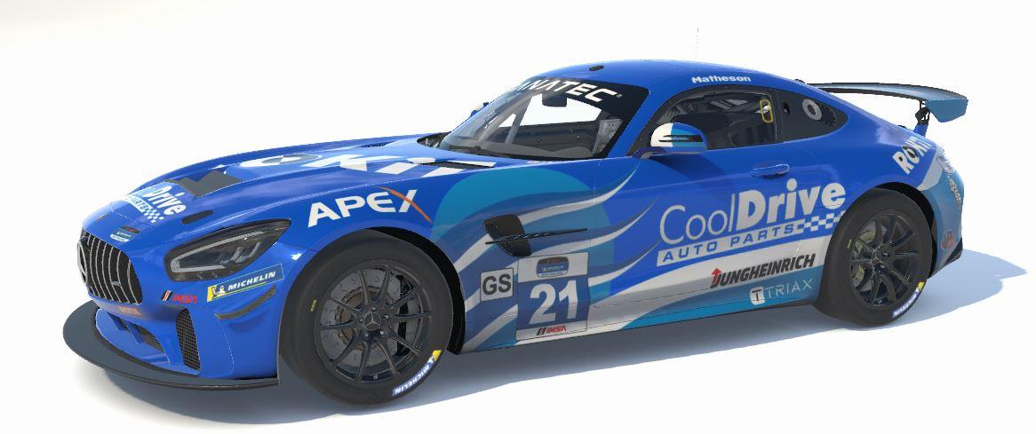 Preview of Cooldrive Mercedes GT4 (fantasy scheme) by Riley Matheson