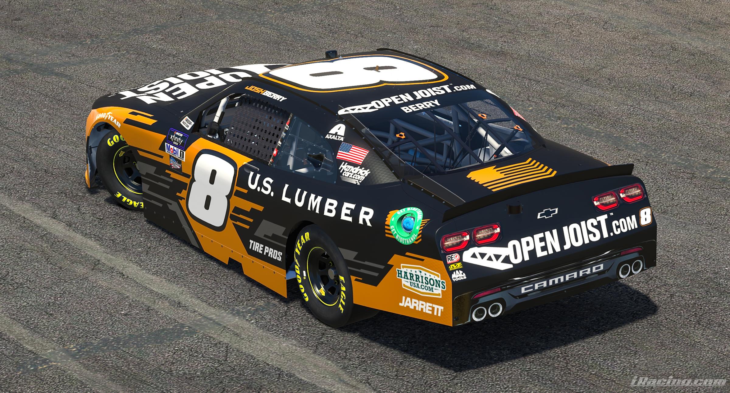 Preview of 2022 Josh Berry Open Joist U.S. LUMBER Camaro by Ryan A Williams
