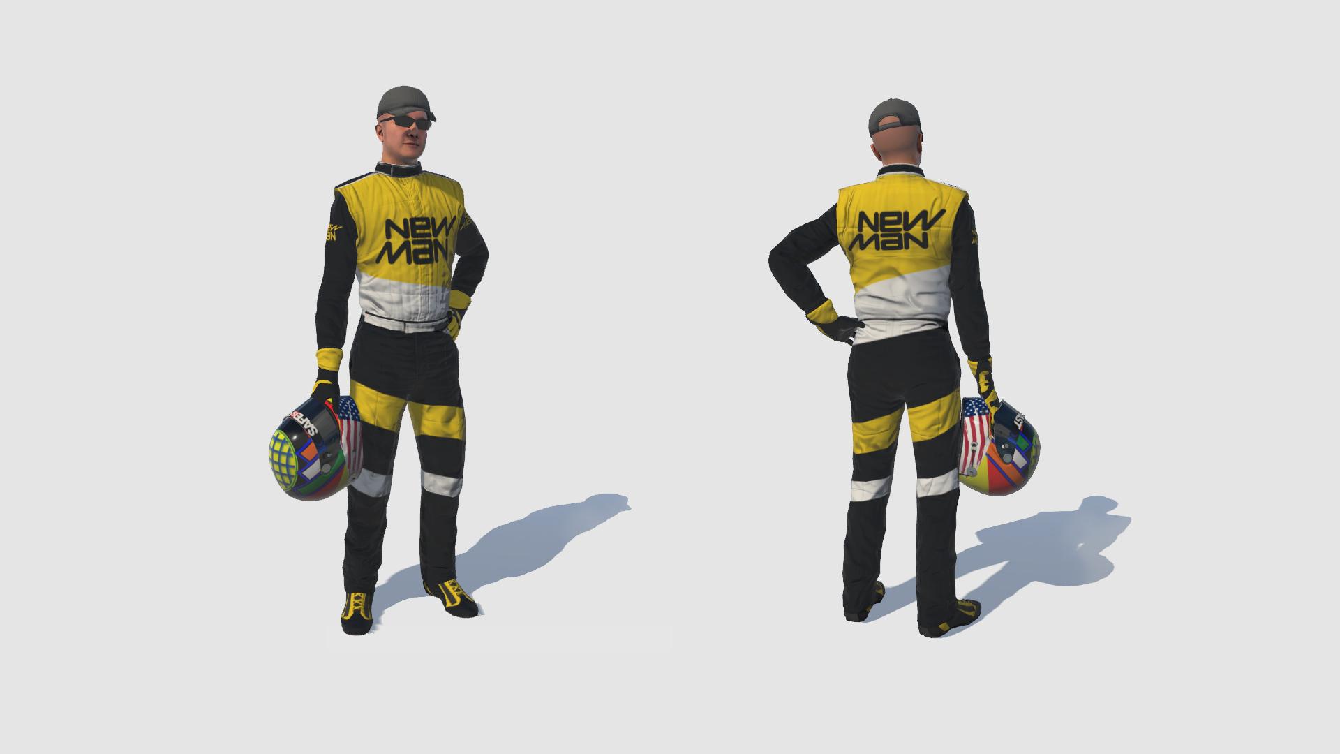 Preview of NEW MAN Drivers Suit by Bill Krause