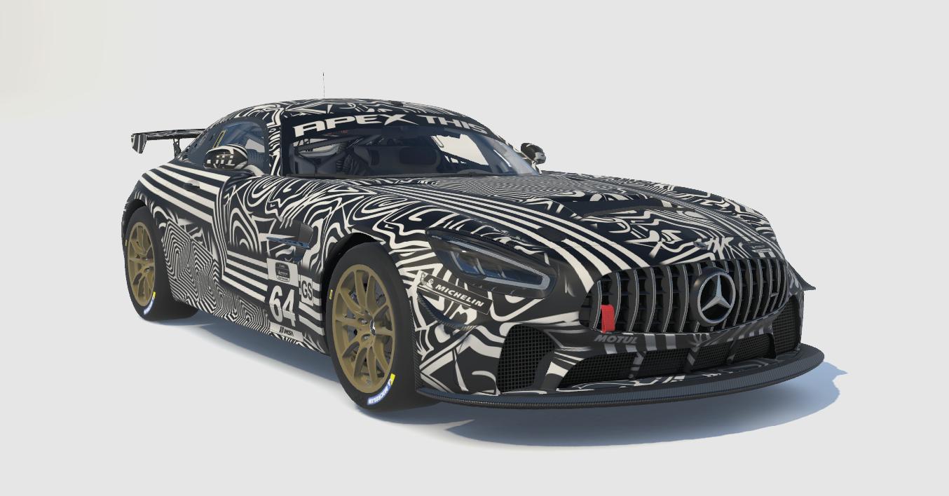 Preview of AMG GT4 APEX THIS V3 Banner Car by Bjorn B.