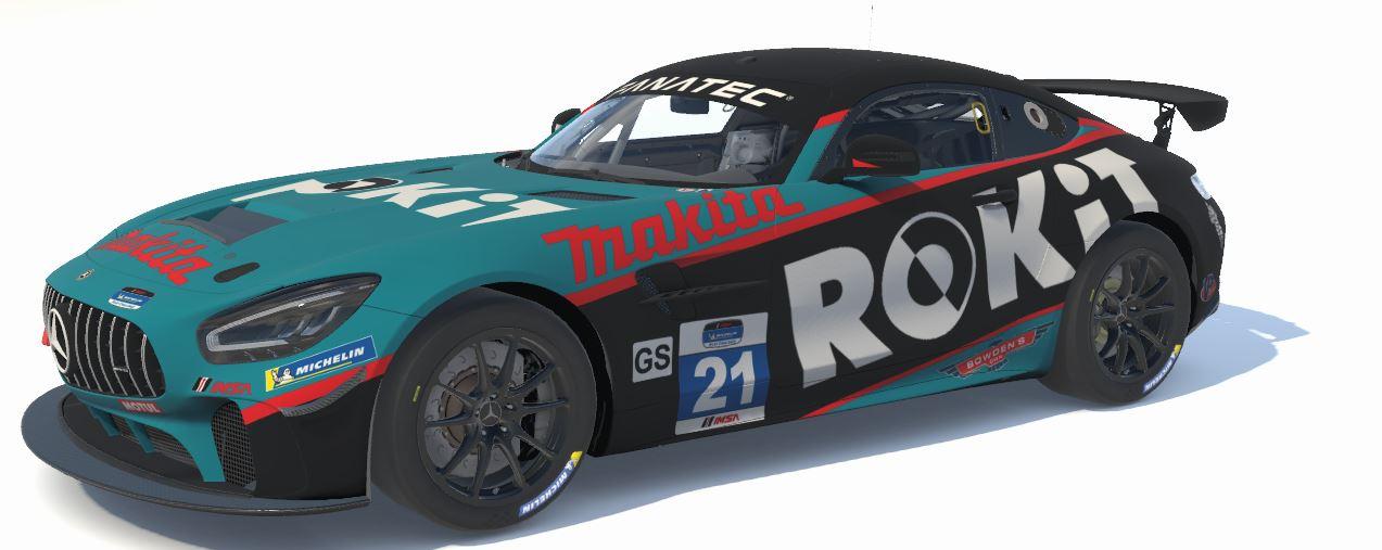 Rokit Makita Racing GT4 by Riley Matheson - Trading Paints