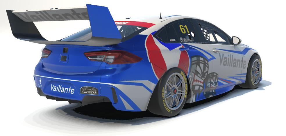 Preview of V8 supercar vaillante newmet by Marcellus Breuning