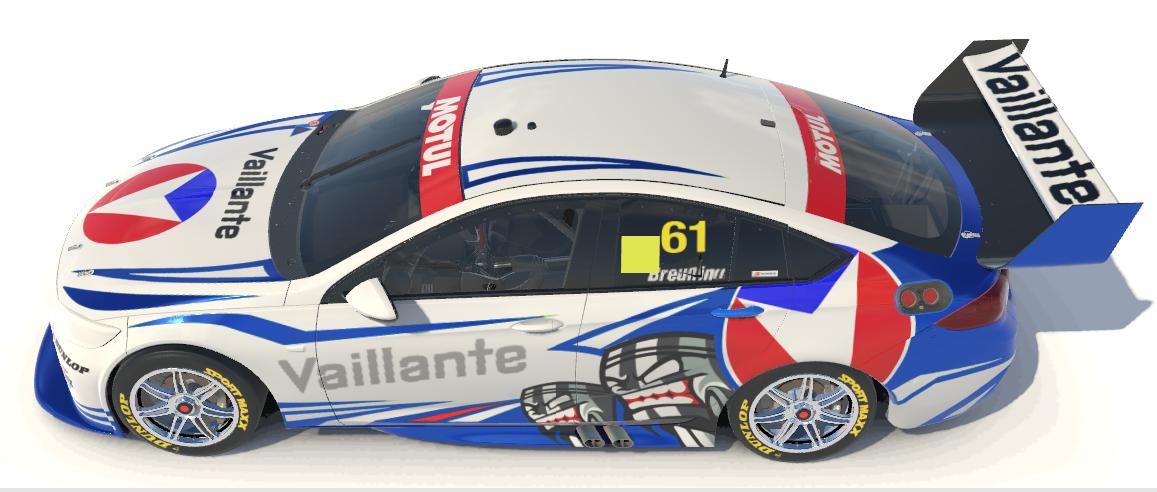 Preview of V8 supercar vaillante newmet by Marcellus Breuning