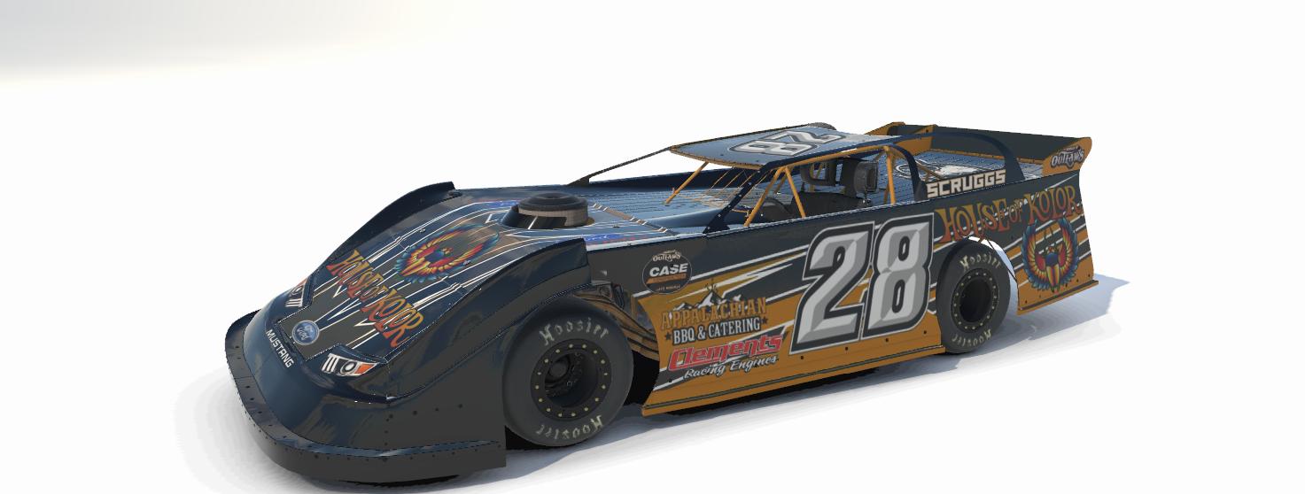 Preview of House Of Color, Clements Racing Dirt Late Model by James Scruggs